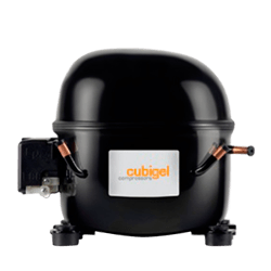 Compresor CUBIGEL España 3/4 HP 8.253 BTU/h R-134a 220V PH1 HMBP GX23TF