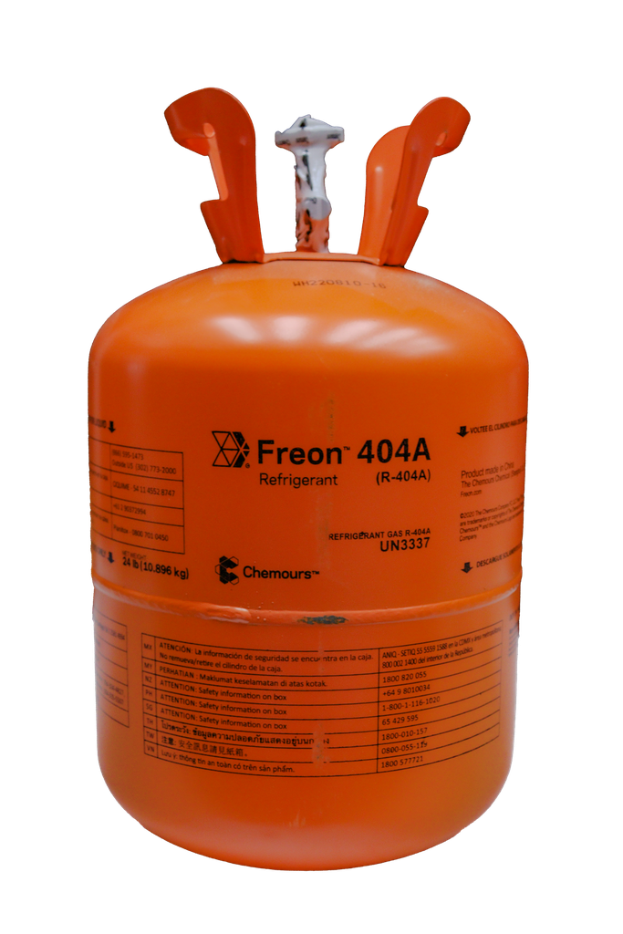 Freon 404A Cilindro De 24 Libras / 10.896 Kg 