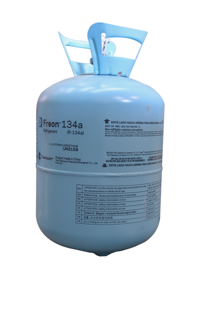 Freon 134A  Cilindro De 30 Libras / 13.62 Kg
