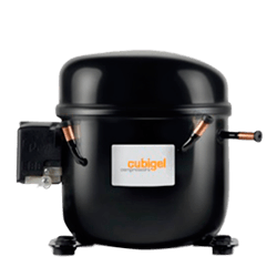 Compresor sellado 1/2 HP 5.821 BTU/h R-134a 110V PH1 CSIR HMBP CUBIGEL España GPY14RDb