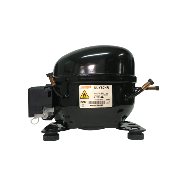 Compresor sellado 2.014 BTU/h R-290 115V LMBP CUBIGEL España NLY12NRa 