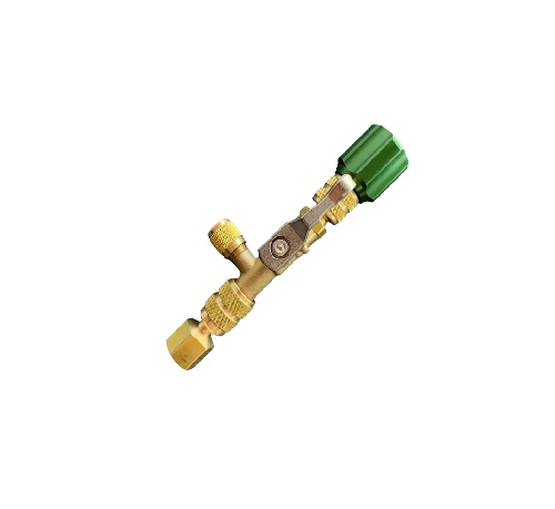 valvula removedora de gusanillo 1/4 SAE con adaptador 5/16 HONGSEN