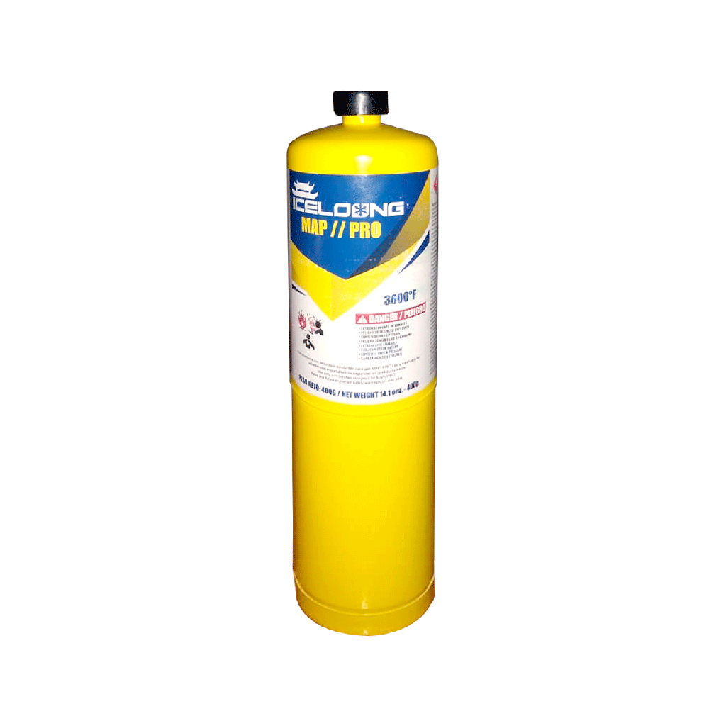 Bombona Para Soldar MAPP-Pro Gas 400 gr ICELOONG