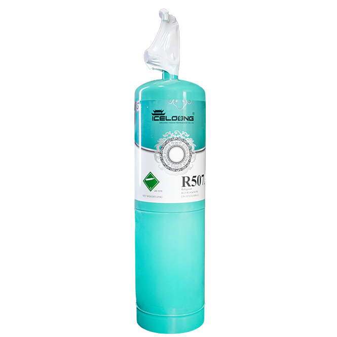 Refrigerante R-507A lata 650g con valvula mariposa ICELOONG