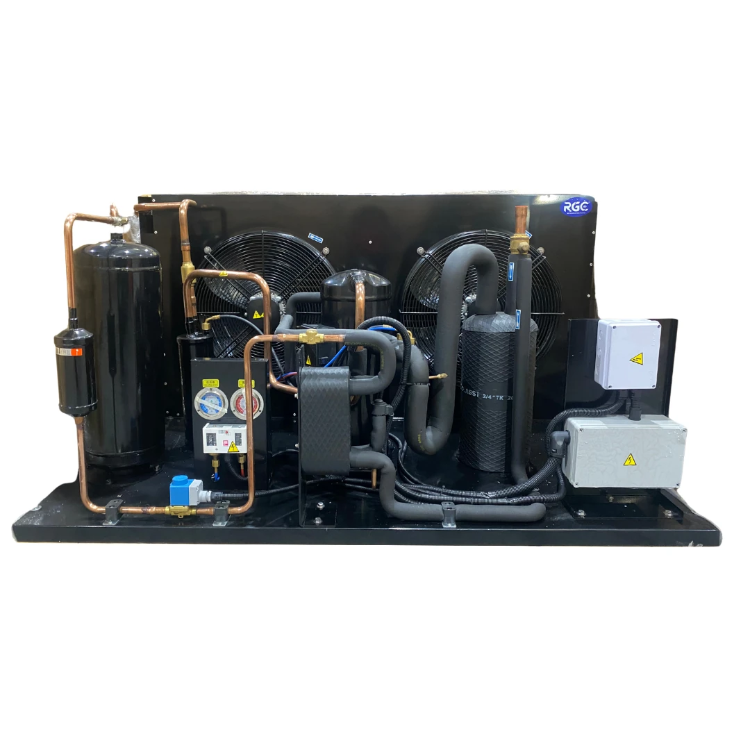 Unidad condensadora scroll XECOM 8 HP R-404A 220V PH3 LBP INN-ILXS8ZV2T inyeción de vapor RGC
