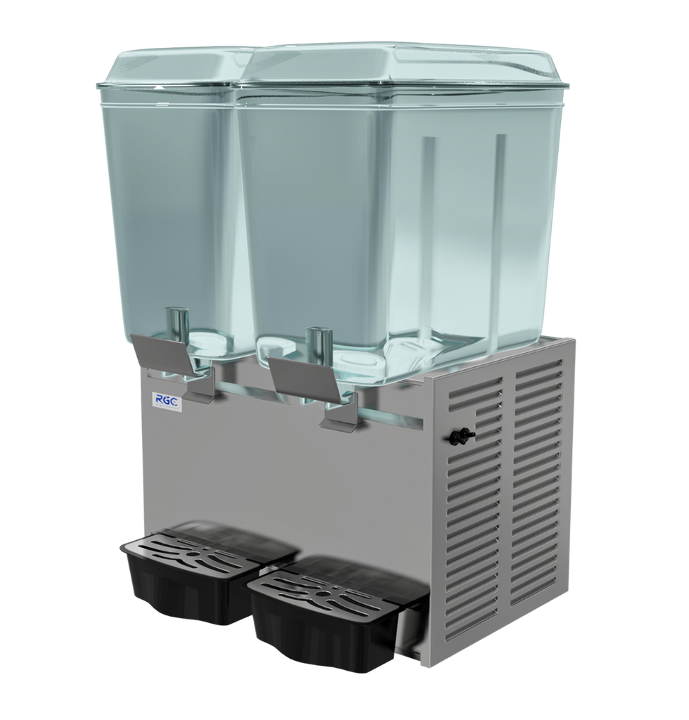 Dispensador de bebidas 2 tanque de 18 lts 110V RGC