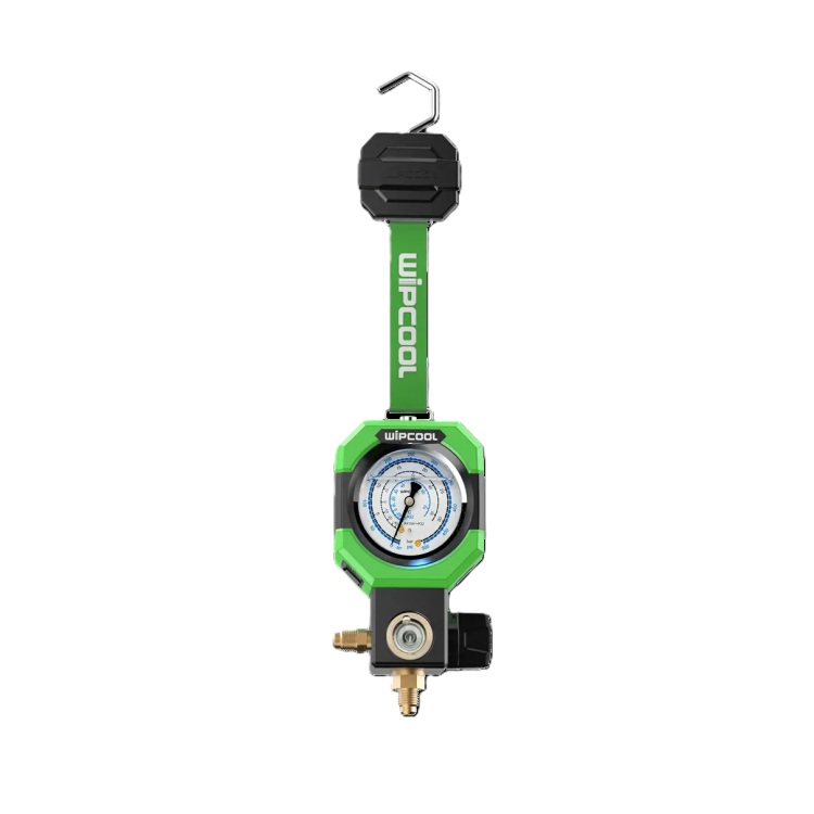  Manometro De Baja, R22-R410-R32,  Con Aceite MG68-1L WIPCOOL  