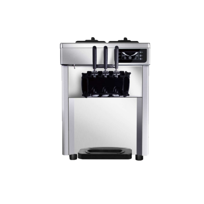 Maquina de helado soft 3 sabores para mesa 22L/h 220V 60Hz PH1 RGC 