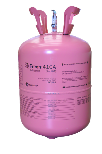 [12300216] Freon 410A Cilindro De 25 Libras  / 11.35 Kg                      