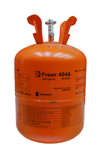 [12300212] Freon 404A Cilindro De 24 Libras / 10.896 Kg 