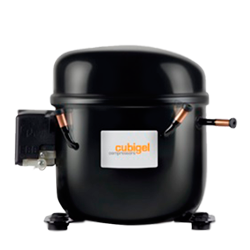 [14200272] Compresor Sellado 1/2 HP 2.580 BTU/H R-404A R-507 110V PH1 CSR LBP CUBIGEL España MPT12LD