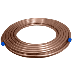 [12390014] Tuberia De Cobre 3/4 Rollo X 15 Mts, Flexible, ACr Astm B-280, Caja X 5 Rollos