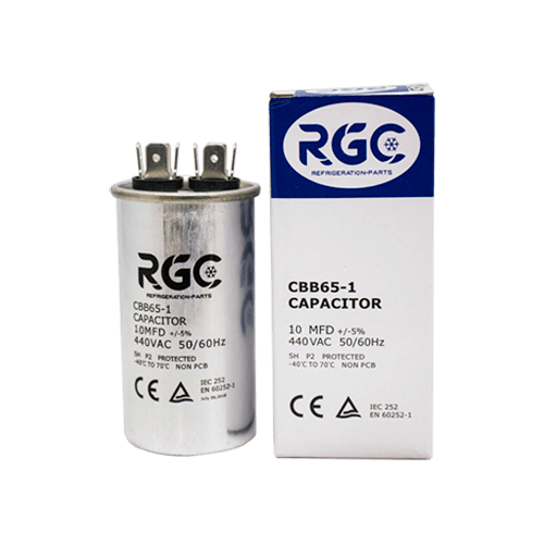 [10200056] Capacitor De Marcha 10 MFD 440V CBB65-1 RGC
