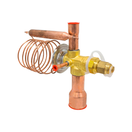 [12550142] Valvula De EXPansion R-404A 10 HP Eq Ext ODF 5/8 X 1-1/8 Pulg HONGSEN