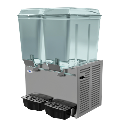 [92800002] Dispensador de bebidas 2 tanque de 18 lts 110V RGC