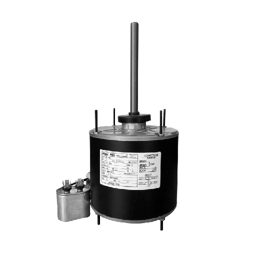 [13180107] Motor de 1 eje 1/2 pulg 1/3 HP 220V 1.075 R.P.M. WP3729-RGC