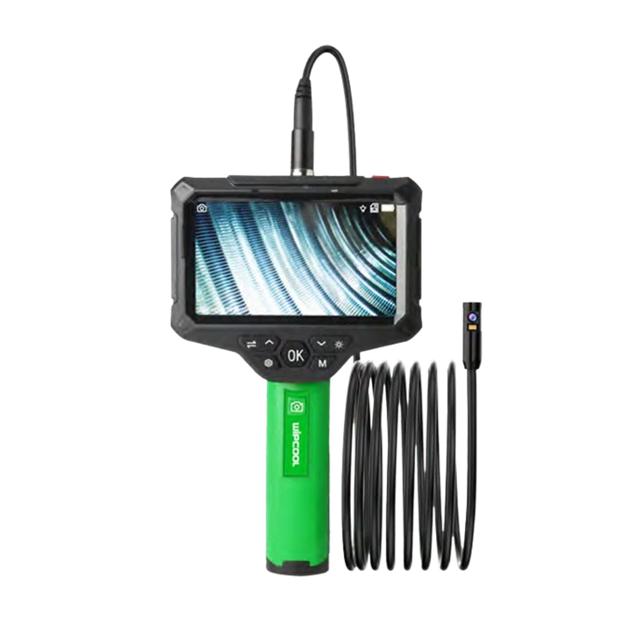 [19350081] Endoscopio doble cámara pantalla 5" lente 8mm IP67 ADE200 WIPCOOL